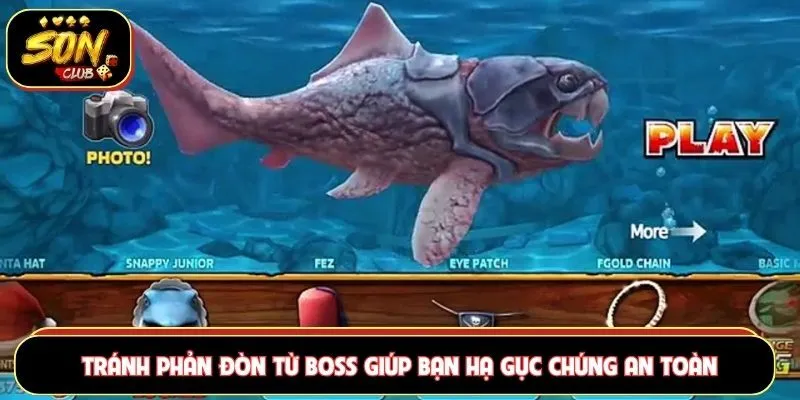 Tránh phản đòn từ boss giúp bạn hạ gục chúng an toàn