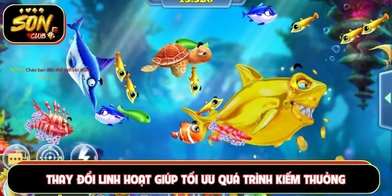 Thay đổi linh hoạt giúp tối ưu quá trình kiếm thưởng