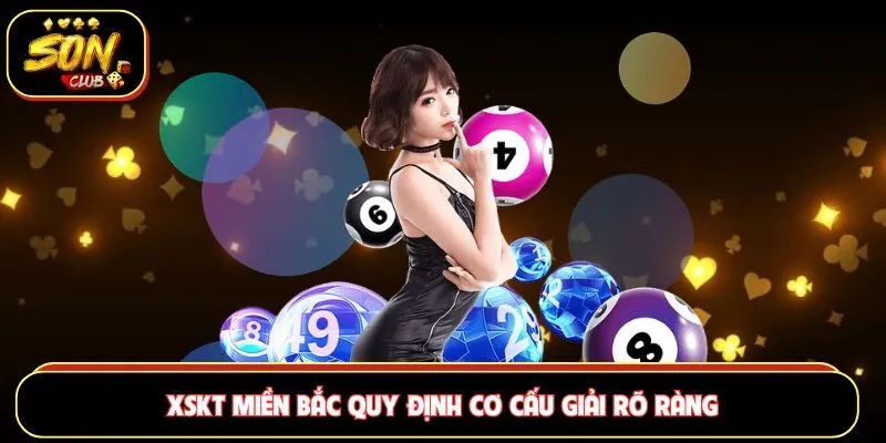 XSKT miền Bắc quy định cơ cấu giải rõ ràng